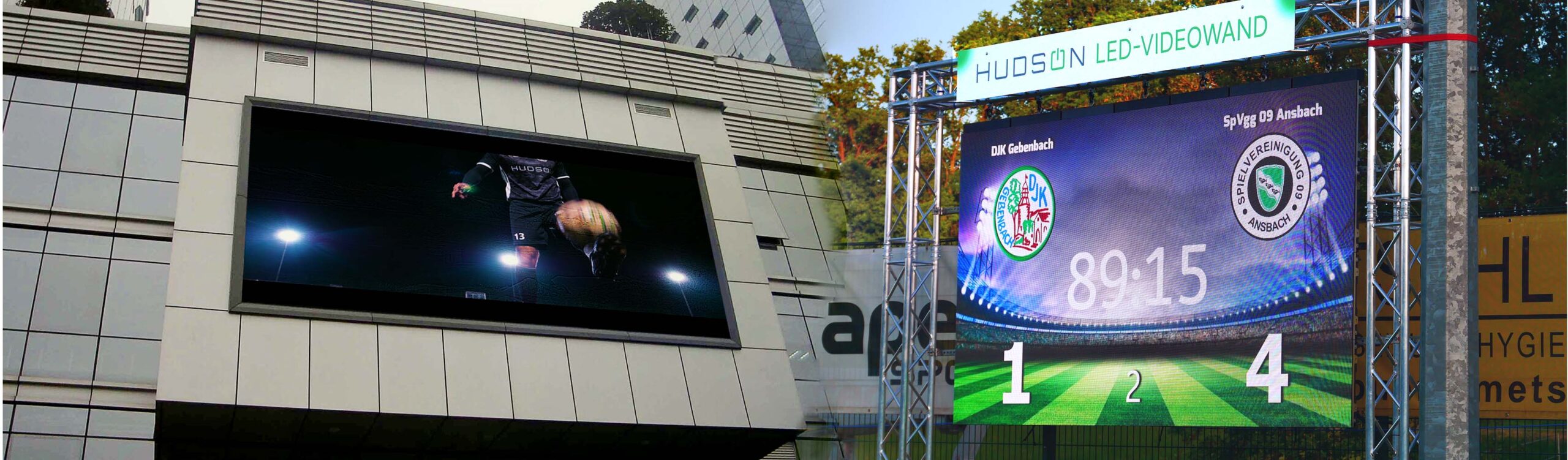 Möglichkeiten der Videowall